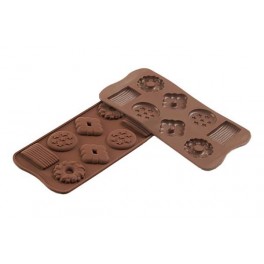 Forma na čokoládu - Choco Biscuits