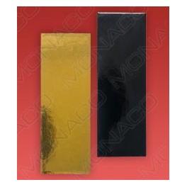 Podložka zlato-černá minidezert 15x4cm 10 ks