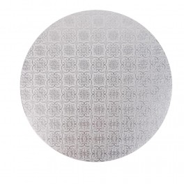 Stříbrný tác pevný - vzor Jinju 30 cm