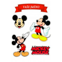 Mickey Mouse č.2 - jedlý papír 