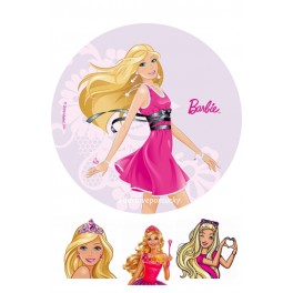 Barbie č.4 jedlý papír