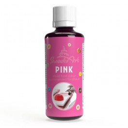 Růžová airbrush tekutá barva 90 ml