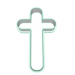 Kříž plastové vykrajovátko