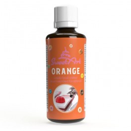 Oranžová airbrush tekutá barva 90 ml