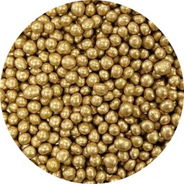 Cukrové perly zlaté 5 mm 60 g