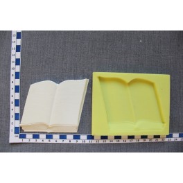 Kniha - silikonová forma