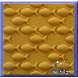 Rybičky panel silikonová forma