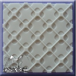 Moderní panel silikonová forma