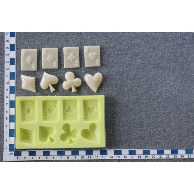 Karty - OB silikonová forma