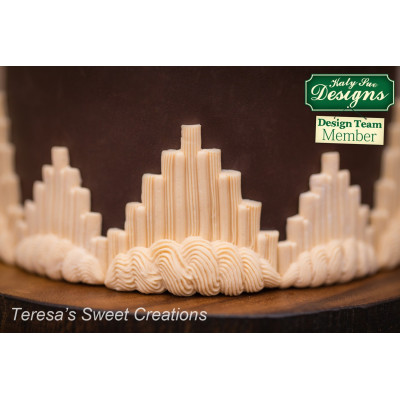 Serrated Vs - Katy Sue silikonová forma 