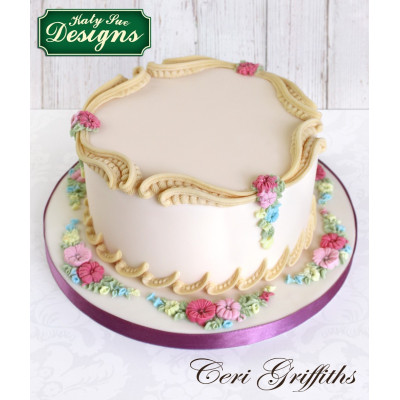 Mini And Micro Border Set - Katy Sue silikonová forma 