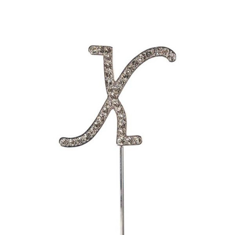 Diamantové písmeno - X