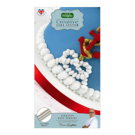 Zoubkované Lano silikonová forma KS