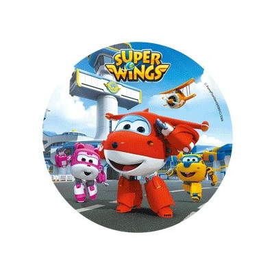 Super Wings č.1 jedlý papír