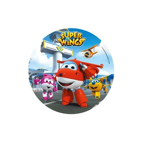 Super Wings č.1 jedlý papír