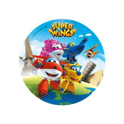 Super Wings č.3 jedlý papír