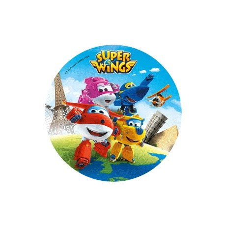 Super Wings č.3 jedlý papír