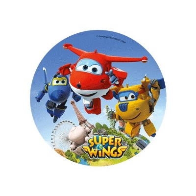 Super Wings č.4 jedlý papír