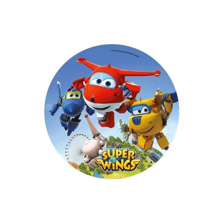 Super Wings č.4 jedlý papír