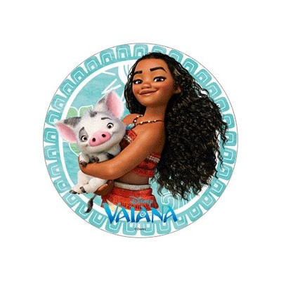 Odvážná Vaiana č.3 jedlý papír