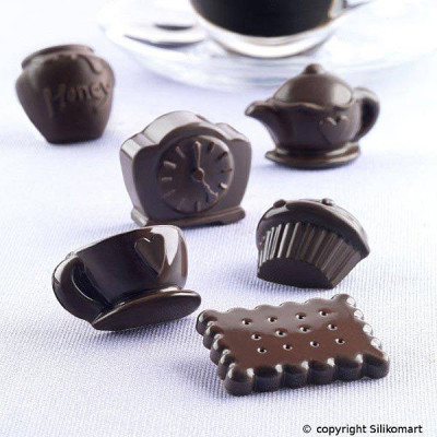 Forma na čokoládu - Tea Time