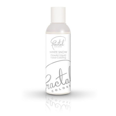 Airbrush barva tekutá Fractal - White Snow (100 ml)