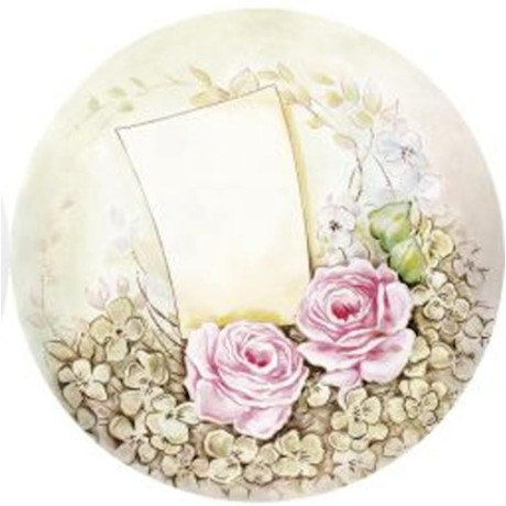 Spring flowers - přáni jedlý papír