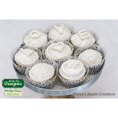 Nápis LOVE se srdíčkem silikonová forma Katy Sue