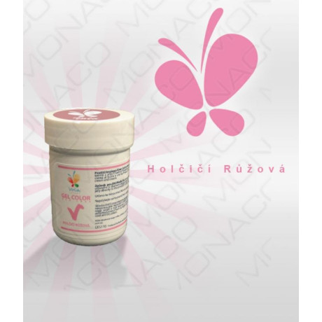 Gelová barva (holčičí růžová) 30 g 