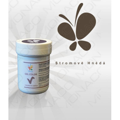 Gelová barva (stromová hnědá) 30 g