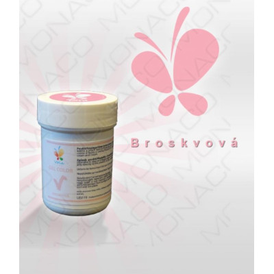 Gelová barva (broskvová) 30 g 