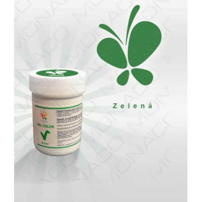 Gelová barva (zelená) 30 g