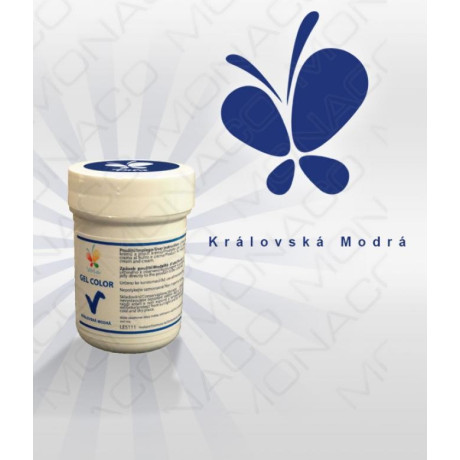 Gelová barva (královská modrá) 30 g