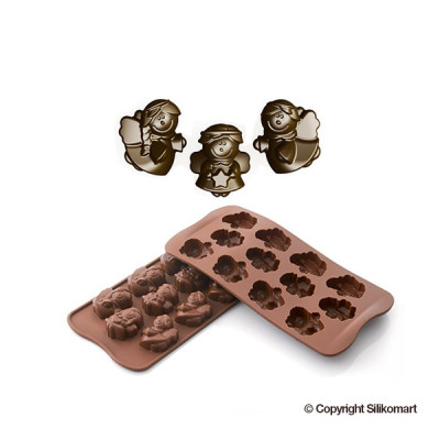 Forma na čokoládu - Angels