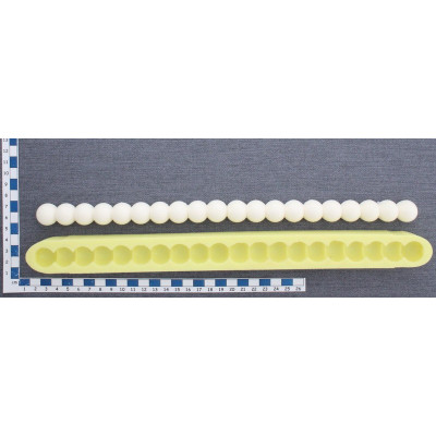 Perly 34 cm - OB silikonová forma