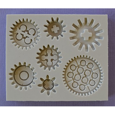 Dětské ozubené kolečka silikonová forma