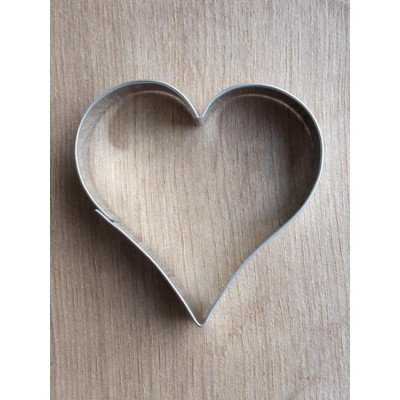 Srdce velké kovová vykrajovačka