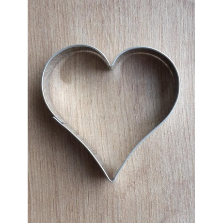 Srdce velké kovová vykrajovačka