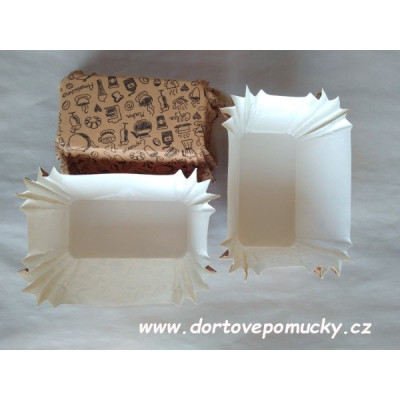 Papírová forma na pečení coffee 3 ks