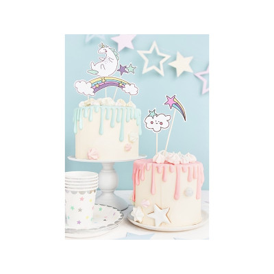 Papírová dekorace Jednorožec