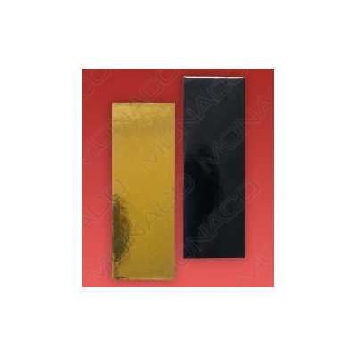 Podložka zlato-černá minidezert 15x4cm 10 ks