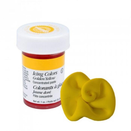 Golden yellow Wilton gelová barva 28 g