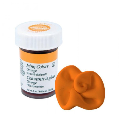 Orange Wilton gelová barva 