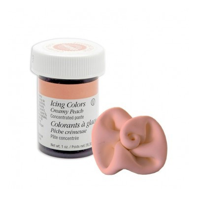 Cremy peach Wilton gelová barva