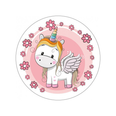 Jednorožec jedlý papír č.2