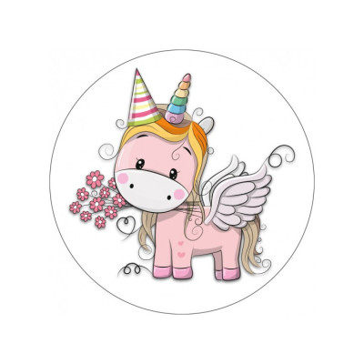 Jednorožec jedlý papír č.3