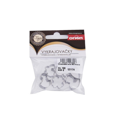 Vykrajovačka nerez MIX 6 ks mini