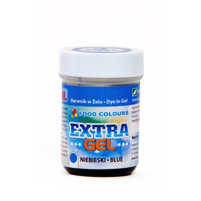 Extra modrá 35g - gelová barva FC