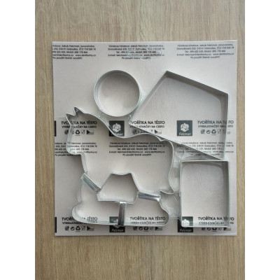 Koňský potah vykrajovačky