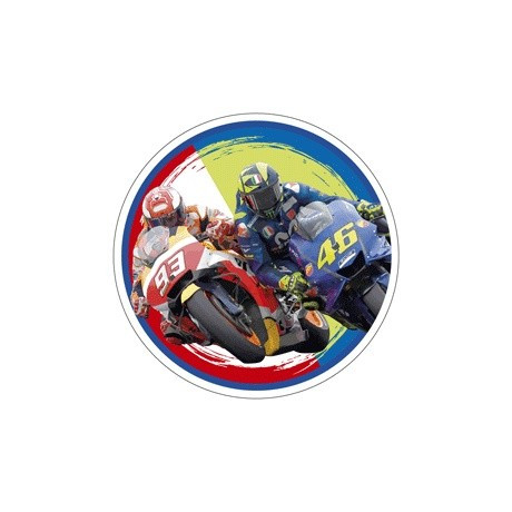 Motorky - jedlý papír